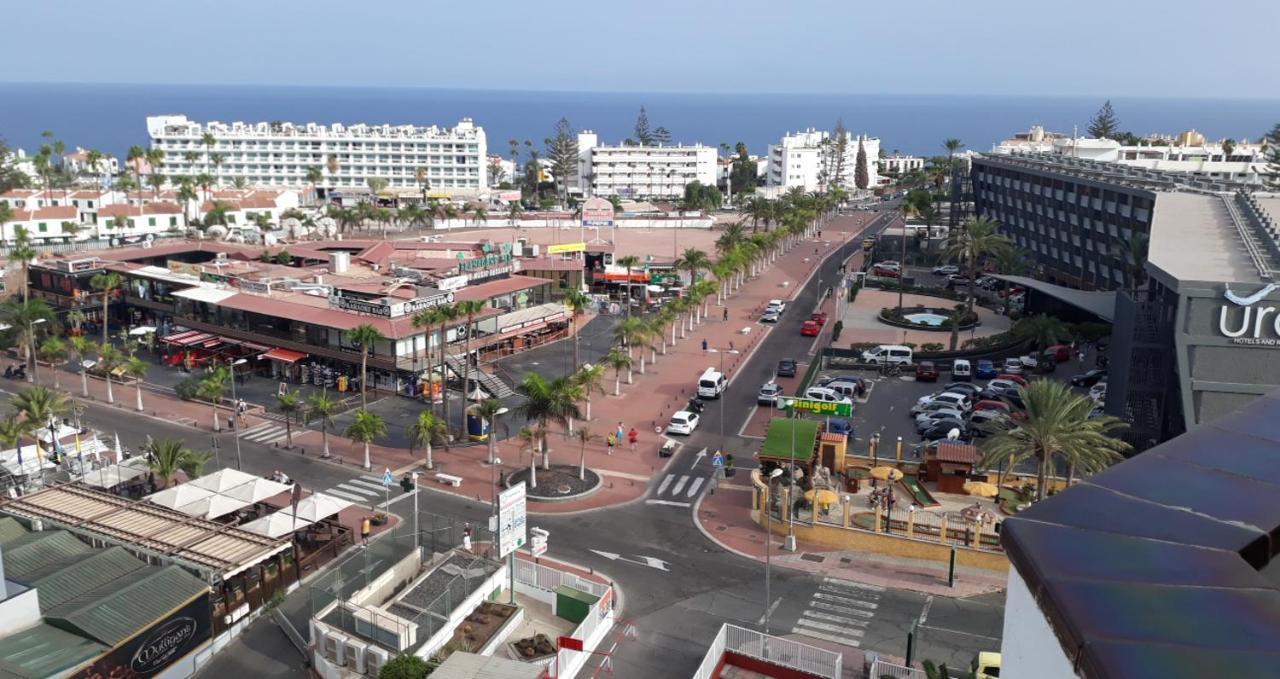Penthouse In Playa Del Ingles With Lovely View Apartment Bagian luar foto