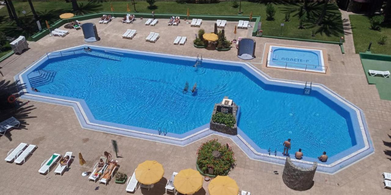 Penthouse In Playa Del Ingles With Lovely View Apartment Bagian luar foto